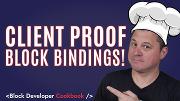 Save Time With This Block Binding Trick!