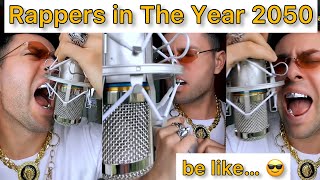 Rappers in The Year 2050 Be Like #rappers #memes #funny #comedy