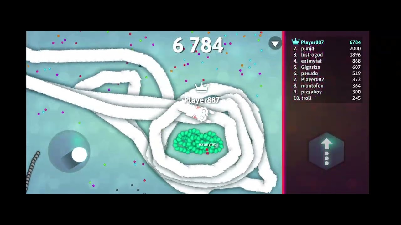 Triple Snake Trap Inside My Circle in Snake.io
