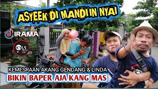 MUKSIN  KEMESRAAN DUA SEJOLI AKANG GENDANG DAN NYAI LINDA ASLI BIKIN BAPER..
