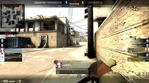 CSGO - 4 Headshots and 0.02 second defuse