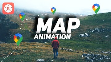 Cinematic Map Animation With Kinemaster | Android Editing | Shuvo roy