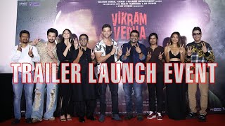 Vikram Vedha Trailer Launch Event | Hrithik Roshan, Radhika Apte | Fans Reaction | Bhushan Kumar