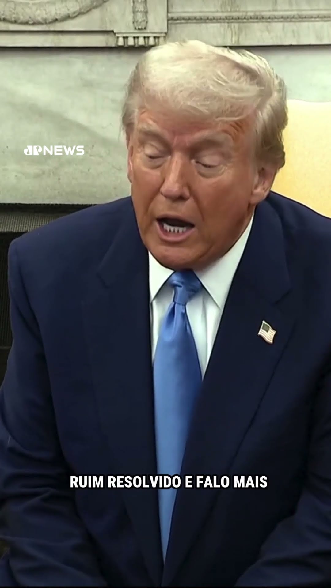 Trump afirma que conflito na Ucrânia pode ocasionar 3° Guerra Mundial #shorts