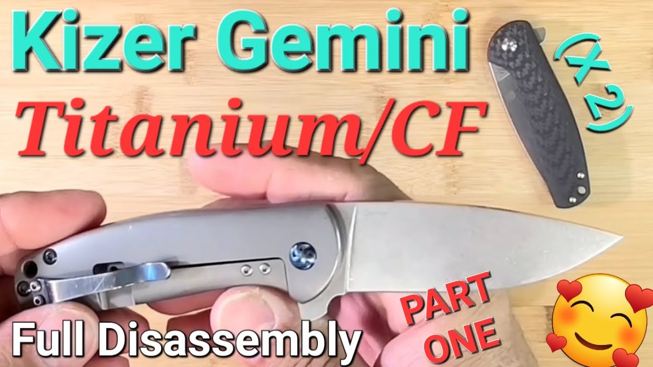 Kizers for Days! 2 days This is part 1 Titanium + Carbon Fiber Full ...
