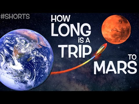 वीडियो: मंगल और वापस जाने की यात्रा कितनी लंबी है?