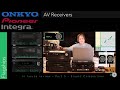 Part 5  integra pioneer onkyo flagships  in house review  sound comparison conclusions