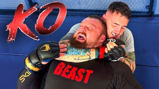 Fighting Eddie Hall | "The Beast" | Tom Aspinall Vlogs