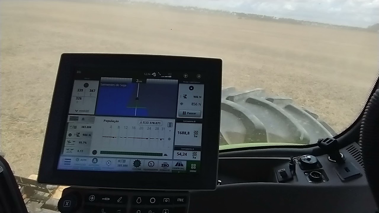 plantadeira ExactEmerge em ação 14 km por hora