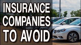 Car Insurance to Avoid