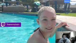 Alinity Spreading Her Legs Giving Birth On Stream, S Slipped On Stream, Showing In Bikini