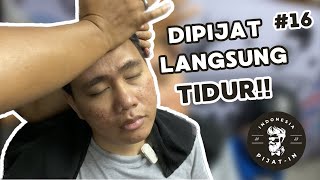 ASMR Massage. Pijat Kang Cukur. PEGAL LINU LANGSUNG HILANG!! 🇮🇩