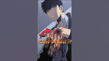 Did You Know How Jinwoo Got A Scar Because Of Igris. #anime #jinwoo #igris