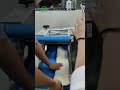 Dough pressing machine thickness dough sheet
