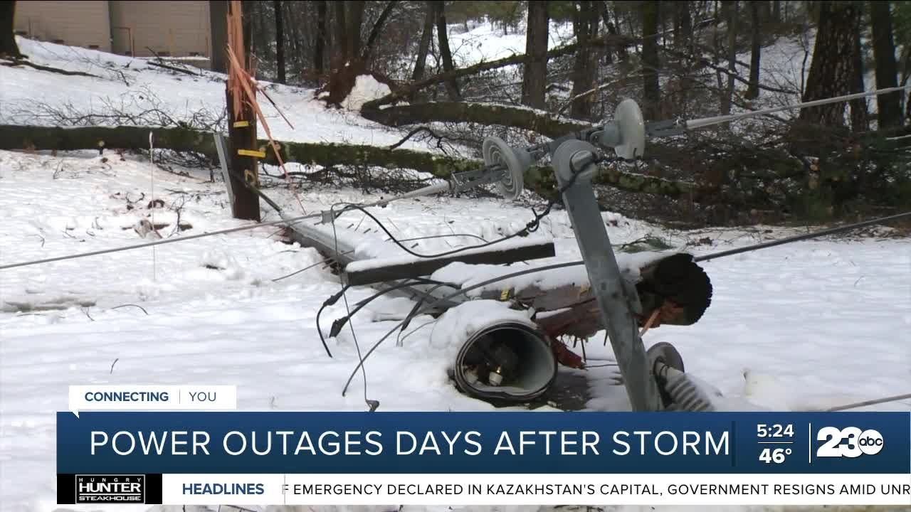 Tens of thousands without power days after Northern California storm ...