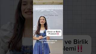 1.  ve 2. Sınıf Onluk ve Birlik Problemi