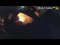 Body Cam:  Shocking  hero video shows Texas police officers pull man from burning car