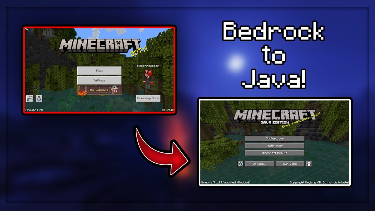 NEW] Bedrock Conversion Pack for Java Edition 1.20.2 Minecraft
