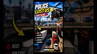 Me and My Friends Tried a GTA 5 Heist 😈 Police Chase, Helicopter, Explosion &amp; Perfect Escape