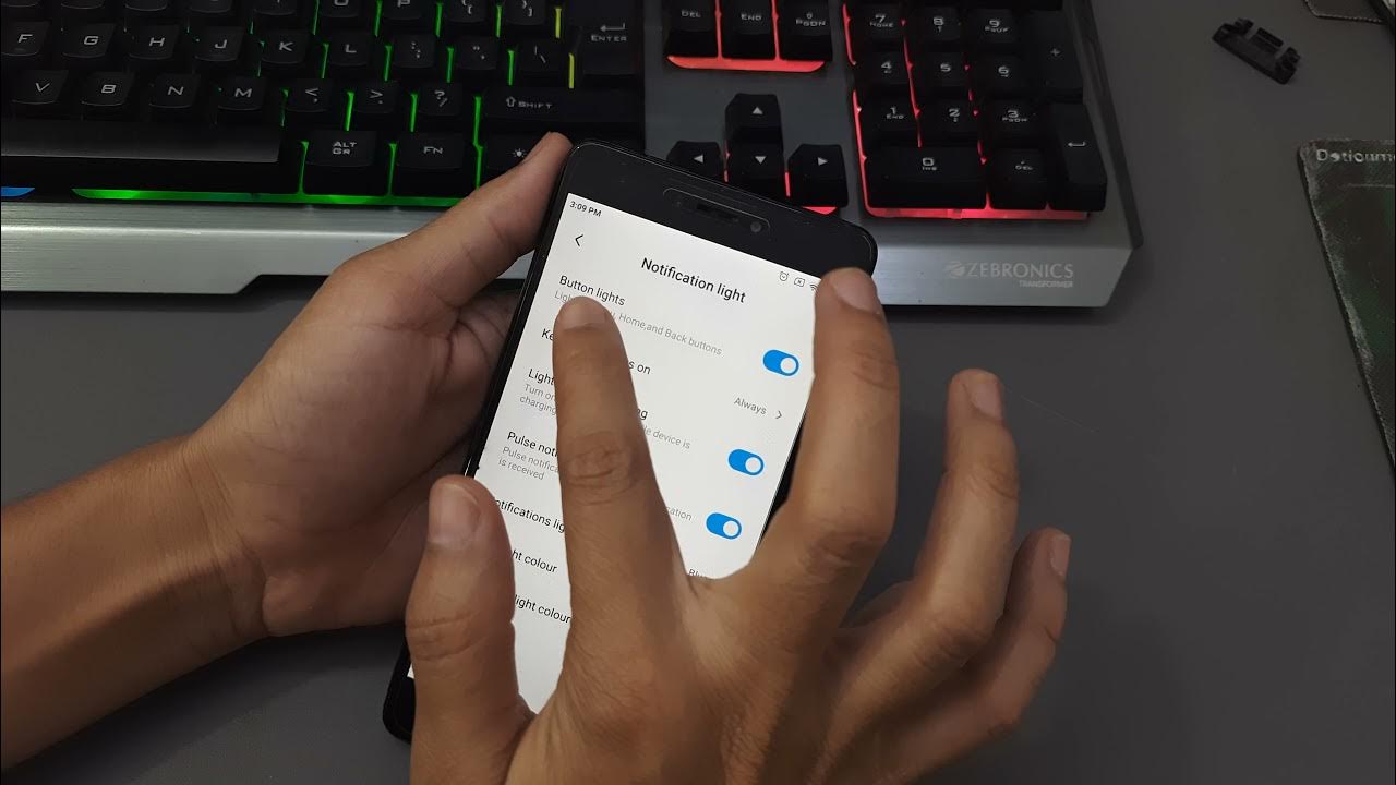 How to Turn Off/On Notification Light in Redmi Note 4 Redmi Note 4