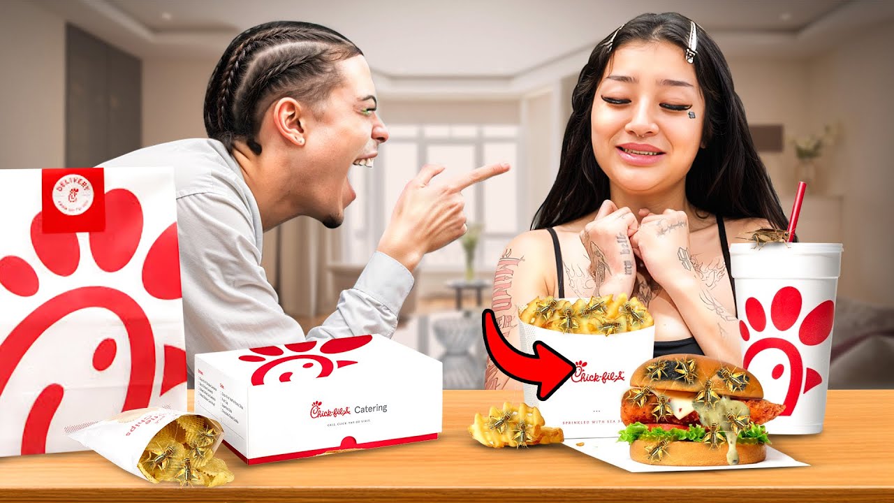 Я ПОДКЛАДЫВАЮ СВЕРЧКОВ В ЕДУ МИШЕЛЬ!! *УМОРО*😂