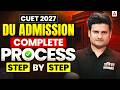 DU Admission Process 2027 | Delhi University Courses , Eligibility , Cut offs and Placement 📑