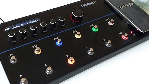 Line 6 Firehawk FX - New preset sound patches software by Joey S. - Patches Firehawk FX