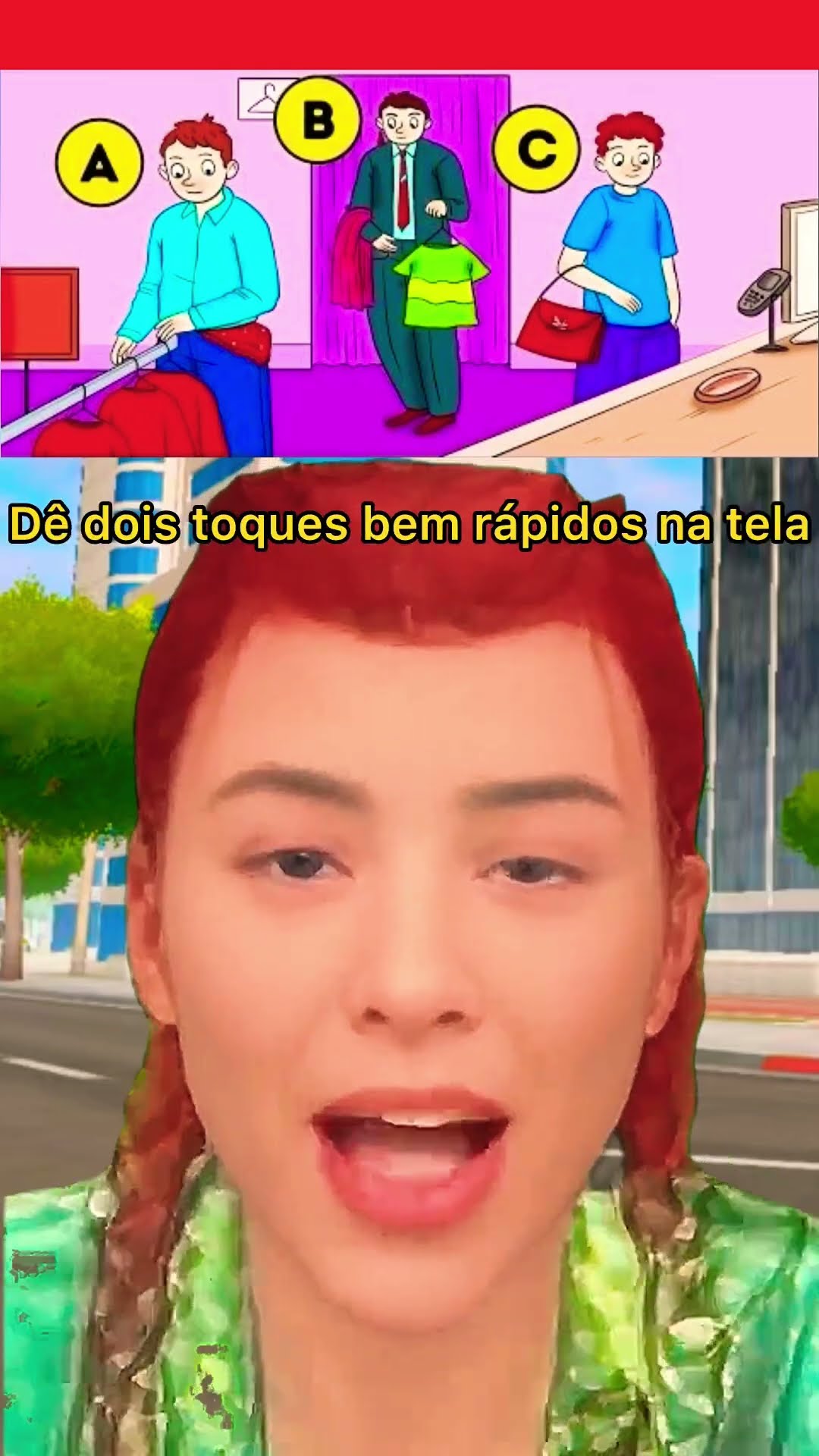 Quem está roubando o vestido? ? jg: flex city #shorts #shortsgaming #flexcity #flexcityaovivo