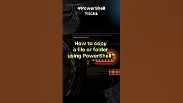 🚀Get Started: Copy Files/Folders with PowerShell! 📂