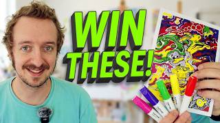 How to Win My Original Art & These Markers