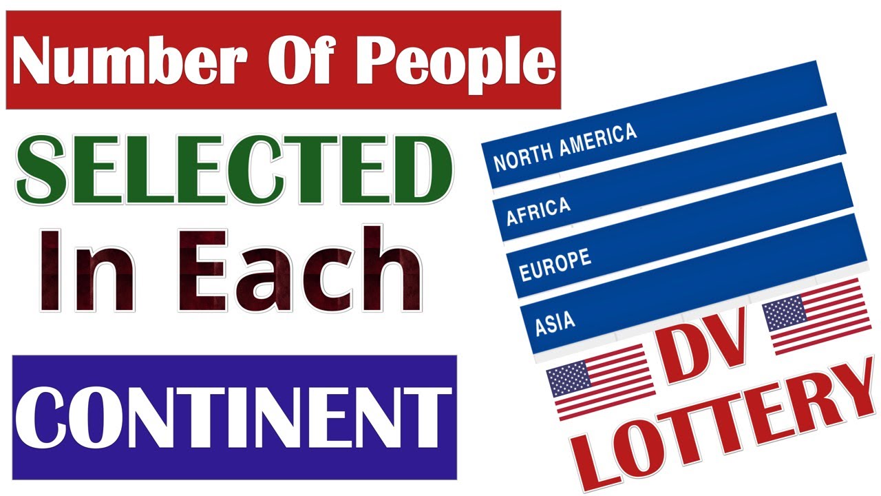 Number of people who won DV Lottery 2024 in Each Continent Will blow
