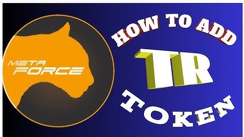 How To Add TR Token | TR TOKEN को कैसे ऐड करें | Rating Token | Trust wallet in|TR Token meta force