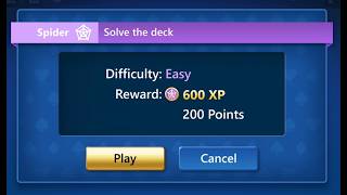 Spider Solitaire - September 19, 2026 - Microsoft Daily Challenge - Solitaire screenshot 4