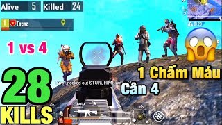 [PUBG Mobile] Một Siêu Phẩm SOLO SQUAD Của TAKAZ | Cân 4 Bo Cuối Với 1 Chấm Máu | T98