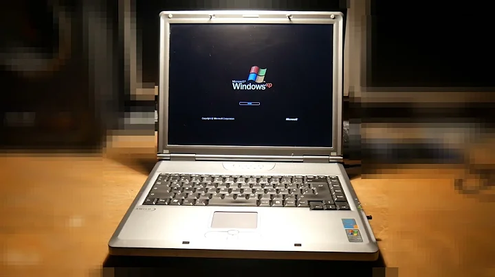 Startup of a 20 Year old Windows XP computer