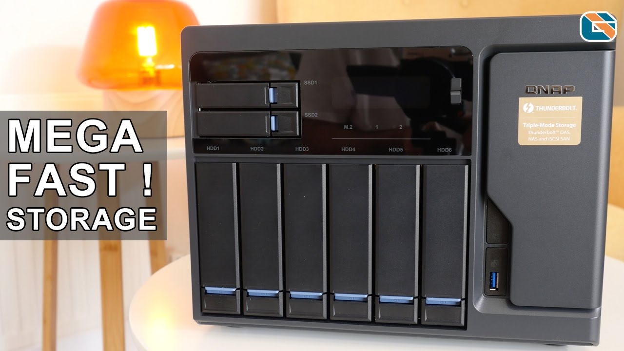 QNAP TVS-882T Thunderbolt 2 NAS DAS Performance & Update - YouTube