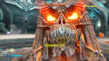 Doom Eternal - Mission 8 Boss Fight - Sentinel Prime - Nightmare Difficulty - No Extra Lives Used