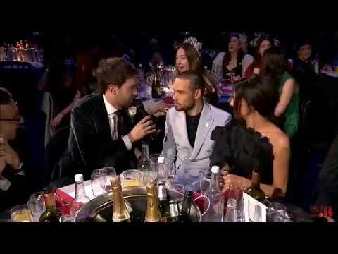 Liam and Cheryl at the Brits 2018..