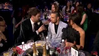 Information Liam and Cheryl at the Brits 2018.. Update