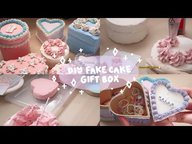 DIY DOLLAR TREE FAUX CAKE TUTORIAL 🍰HOW TO MAKE A FAKE CAKE ON A BUDGET 