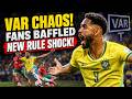 New VAR Rule Stuns Fans in Brazil vs Morocco World Cup