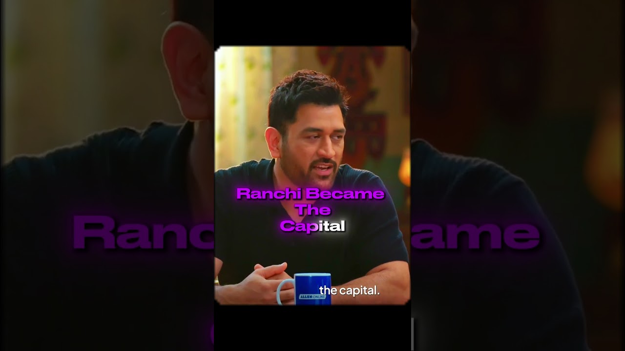 Calm mind, perfect decisions — that’s Dhoni’s command.Source - Allen Online Podcast #dhoni #podcast