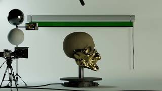 Japanese Samurai Mempo | 3D Lookdev Turntable & Material Study πΉπ¬