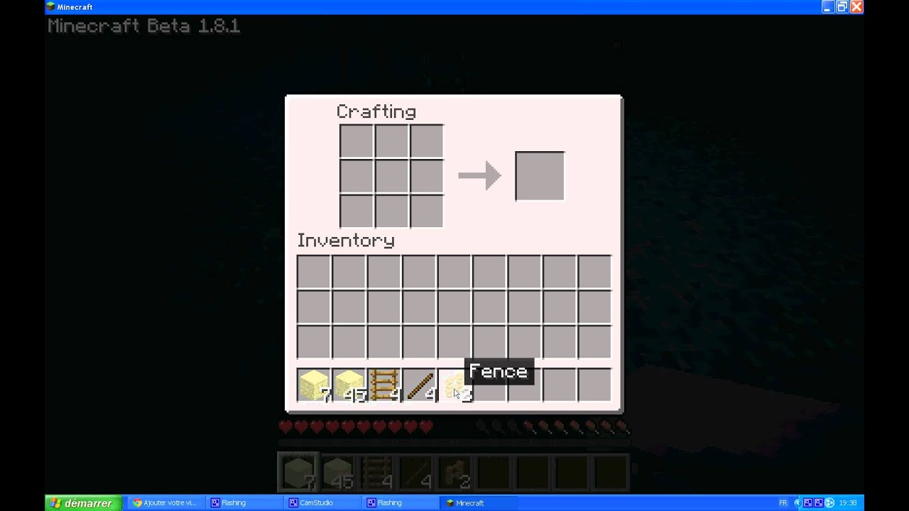comment faire une barrièere Minecraft - YouTube