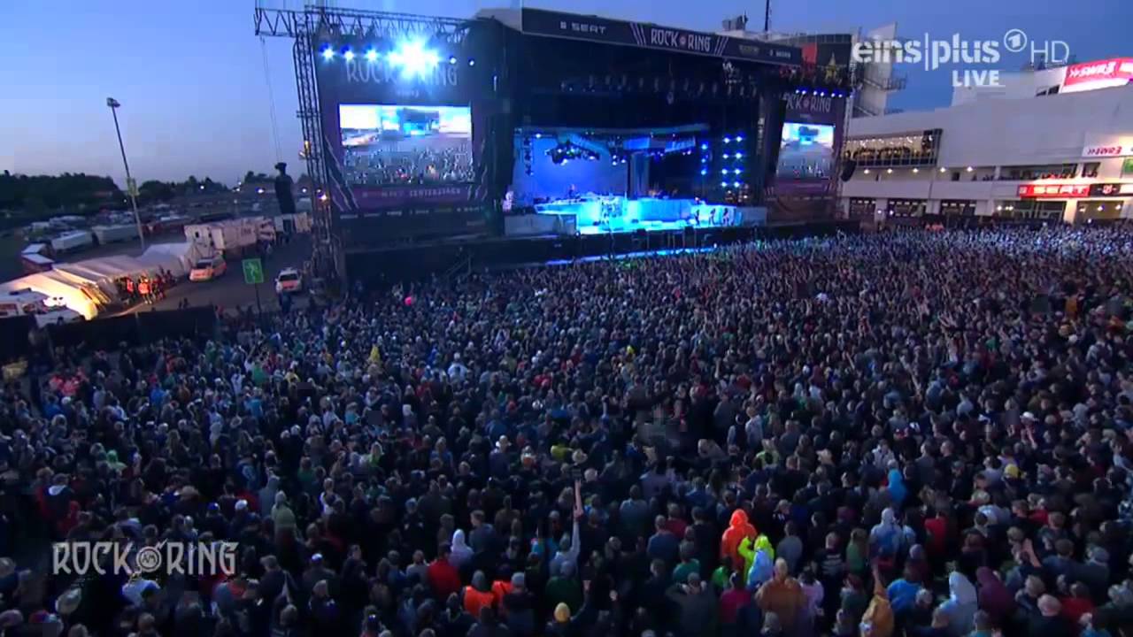 Iron Maiden - Wasted Years - Live Rock Am Ring 2014 HD - YouTube