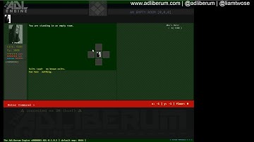 ADLEngine - Map Editor - Creating Rooms and Exits ~ Multiplayer Text Adventure Engine