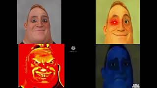 Mr Incredible Becoming Energetic and Tired Opposites (x-1)-x0 Extended Nightcrawler Version