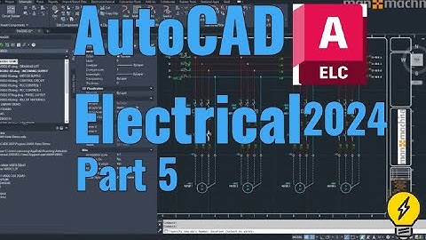 "AutoCAD Electrical Part 5: How to Insert Wire"
