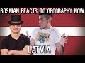 Bosnian reacts to Geography Now - Latvia