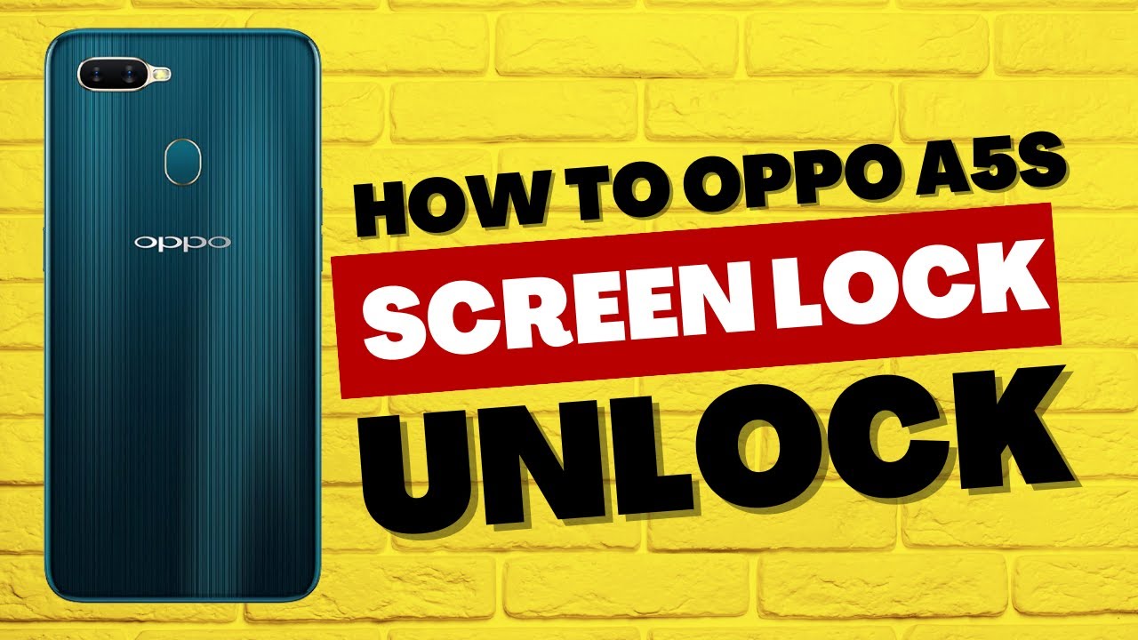 Oppo A5S A1 Pin Lock Remove 1000% Salution With Crack Setup Free 2020